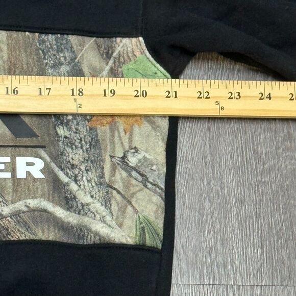 Eddie Bauer EBTEK Asap Worldwide Camo Jacket Mens Small Black Quarter Zip Street - Picture 4 of 8
